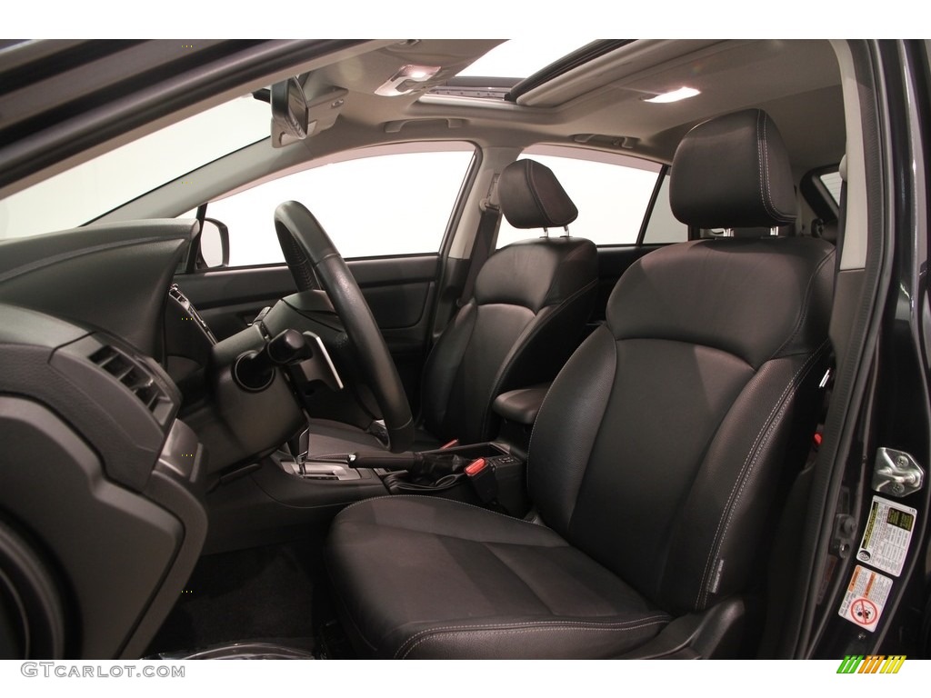 2013 XV Crosstrek 2.0 Limited - Dark Gray Metallic / Black photo #5