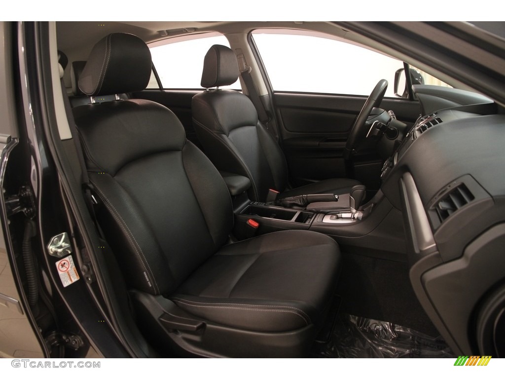 2013 XV Crosstrek 2.0 Limited - Dark Gray Metallic / Black photo #14