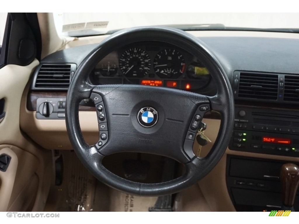 2002 3 Series 325xi Sedan - Jet Black / Black photo #27