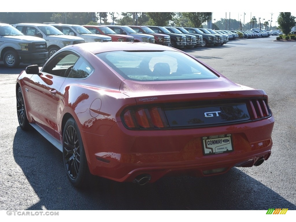 2017 Mustang GT Coupe - Race Red / Ebony photo #6