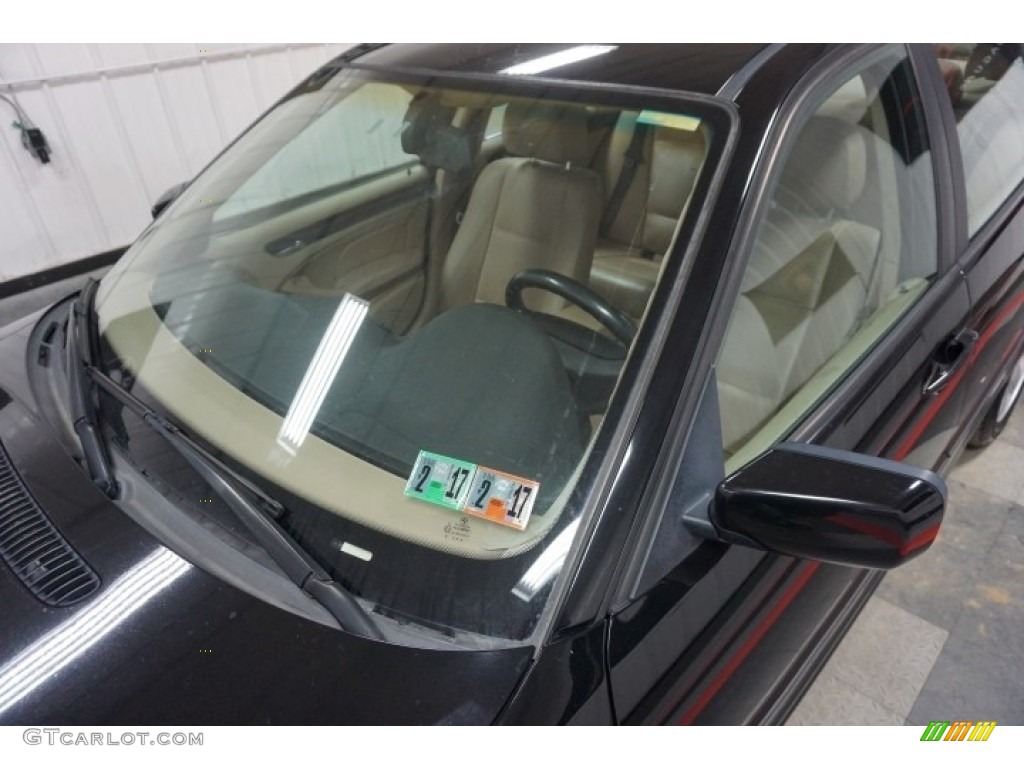 2002 3 Series 325xi Sedan - Jet Black / Black photo #81