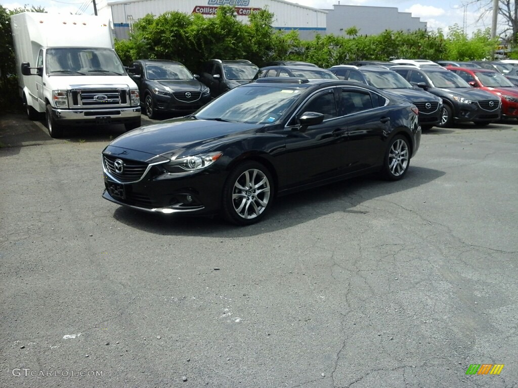 2014 MAZDA6 Grand Touring - Jet Black Mica / Black photo #3