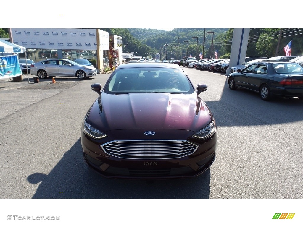 2017 Fusion SE - Ruby Red / Ebony photo #3