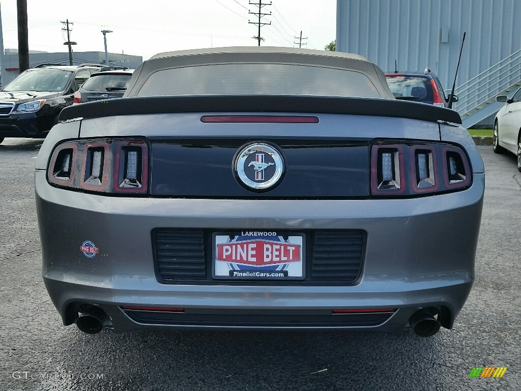 2014 Mustang V6 Convertible - Sterling Gray / Medium Stone photo #6