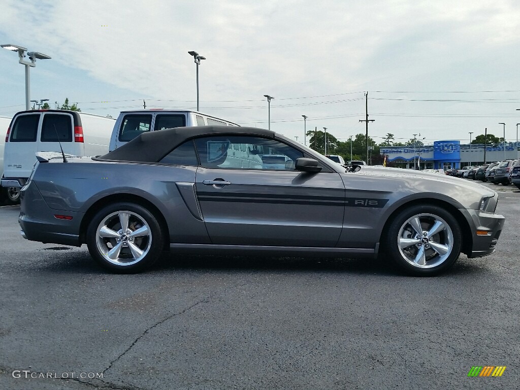 2014 Mustang V6 Convertible - Sterling Gray / Medium Stone photo #8