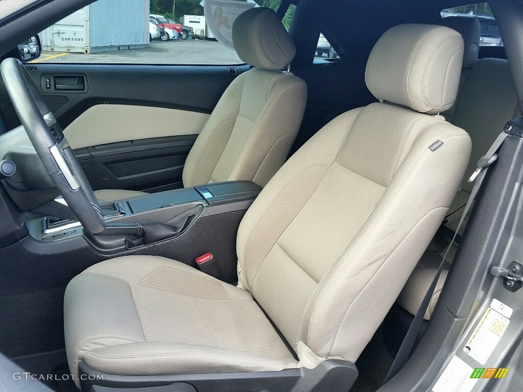 2014 Mustang V6 Convertible - Sterling Gray / Medium Stone photo #13