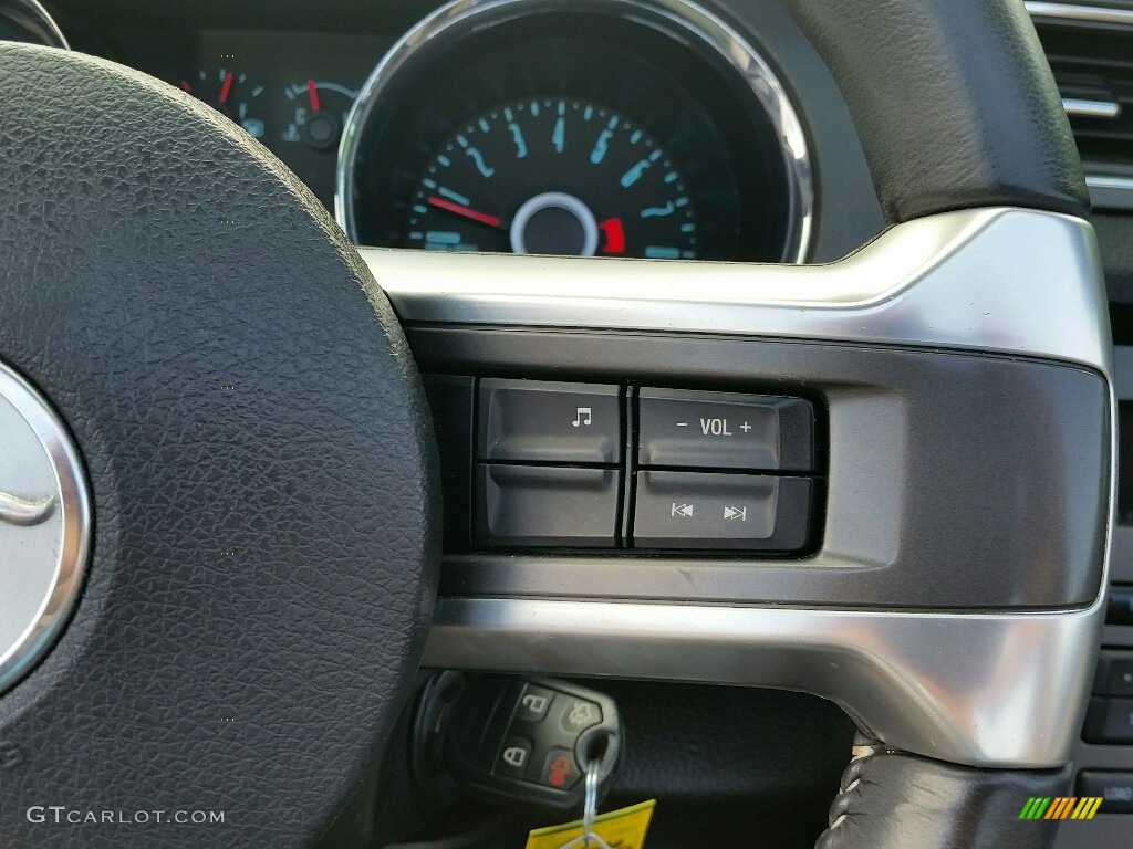 2014 Mustang V6 Convertible - Sterling Gray / Medium Stone photo #16
