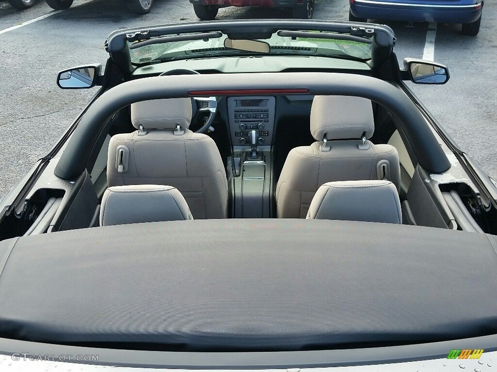2014 Mustang V6 Convertible - Sterling Gray / Medium Stone photo #22