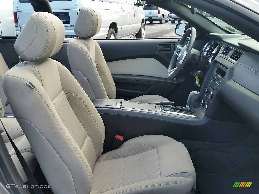 2014 Mustang V6 Convertible - Sterling Gray / Medium Stone photo #25