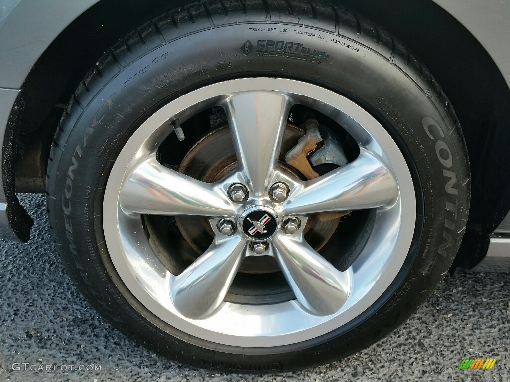 2014 Mustang V6 Convertible - Sterling Gray / Medium Stone photo #28