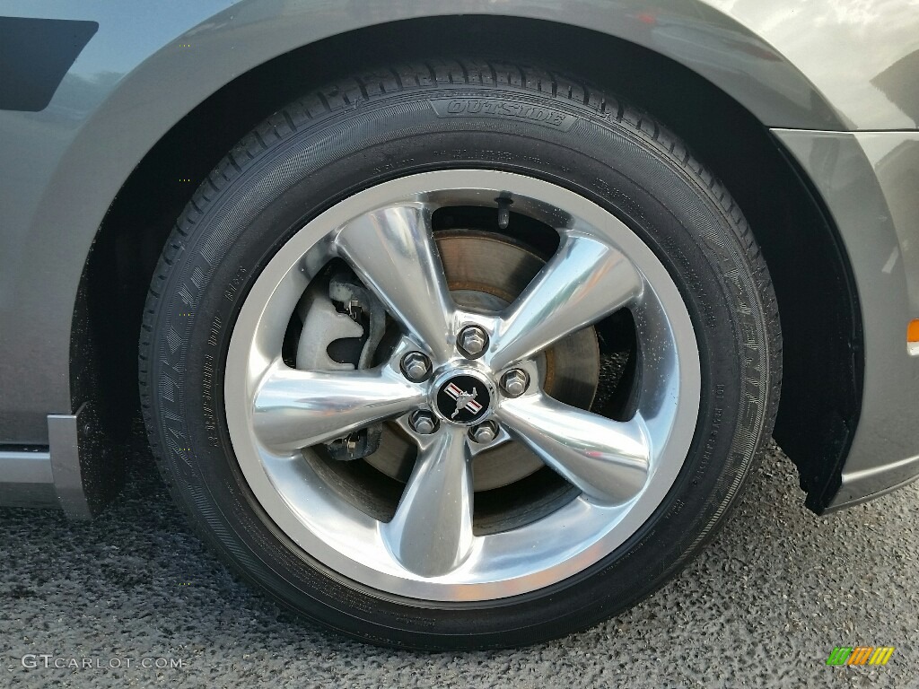 2014 Mustang V6 Convertible - Sterling Gray / Medium Stone photo #30