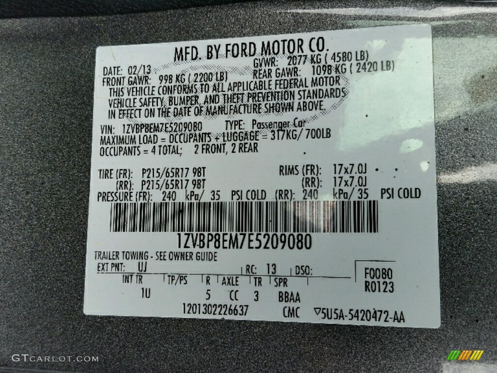 2014 Mustang V6 Convertible - Sterling Gray / Medium Stone photo #31