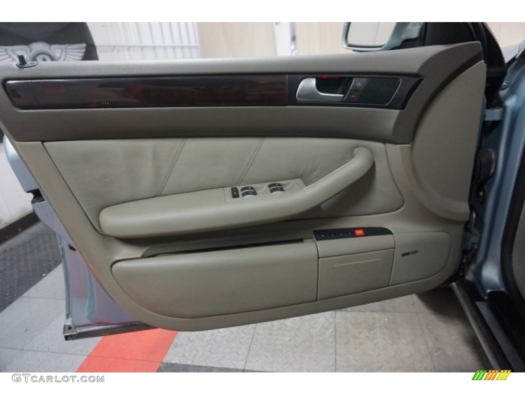 2002 A6 3.0 quattro Sedan - Crystal Blue Metallic / Beige photo #12