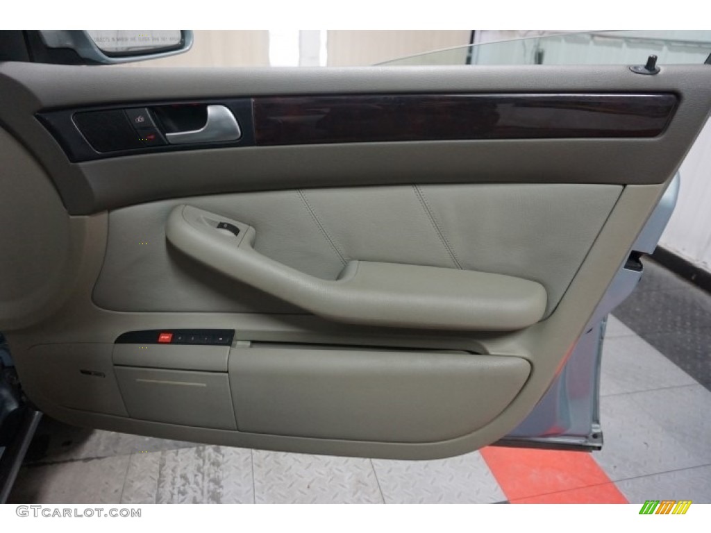 2002 A6 3.0 quattro Sedan - Crystal Blue Metallic / Beige photo #19