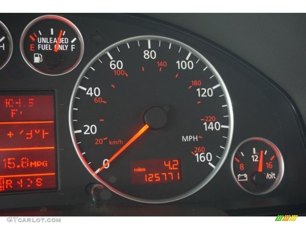 2002 A6 3.0 quattro Sedan - Crystal Blue Metallic / Beige photo #38