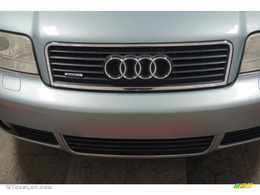 2002 A6 3.0 quattro Sedan - Crystal Blue Metallic / Beige photo #54
