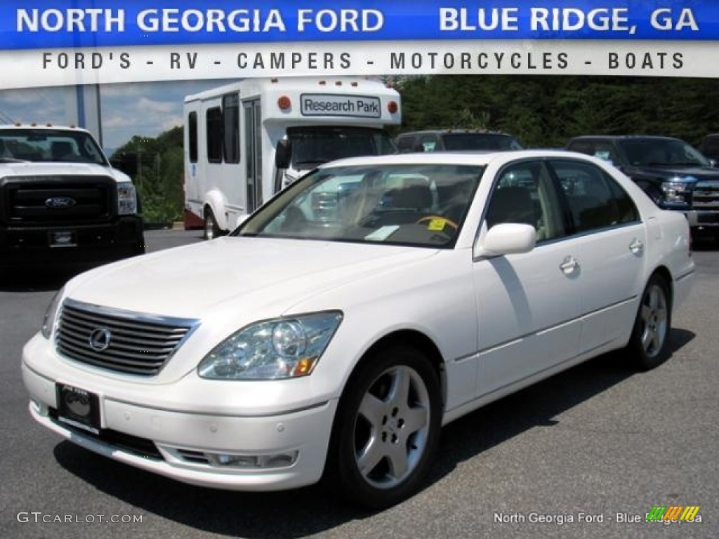 2006 LS 430 - Crystal White / Ash photo #1