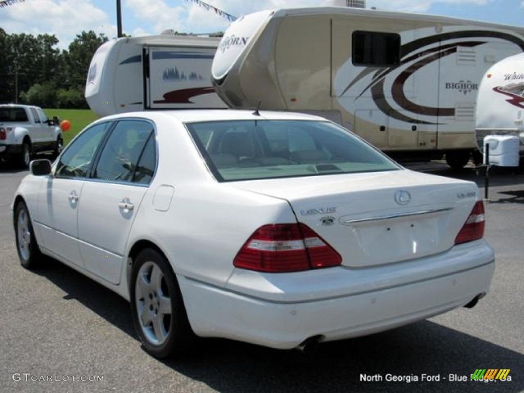 2006 LS 430 - Crystal White / Ash photo #3