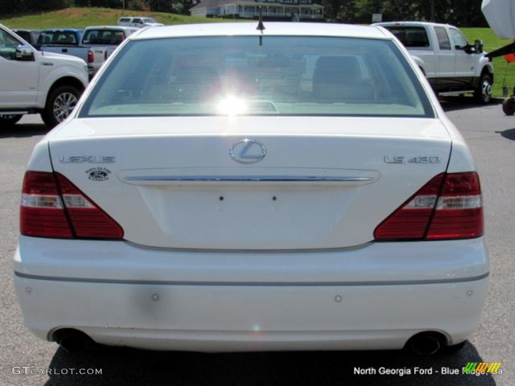2006 LS 430 - Crystal White / Ash photo #4
