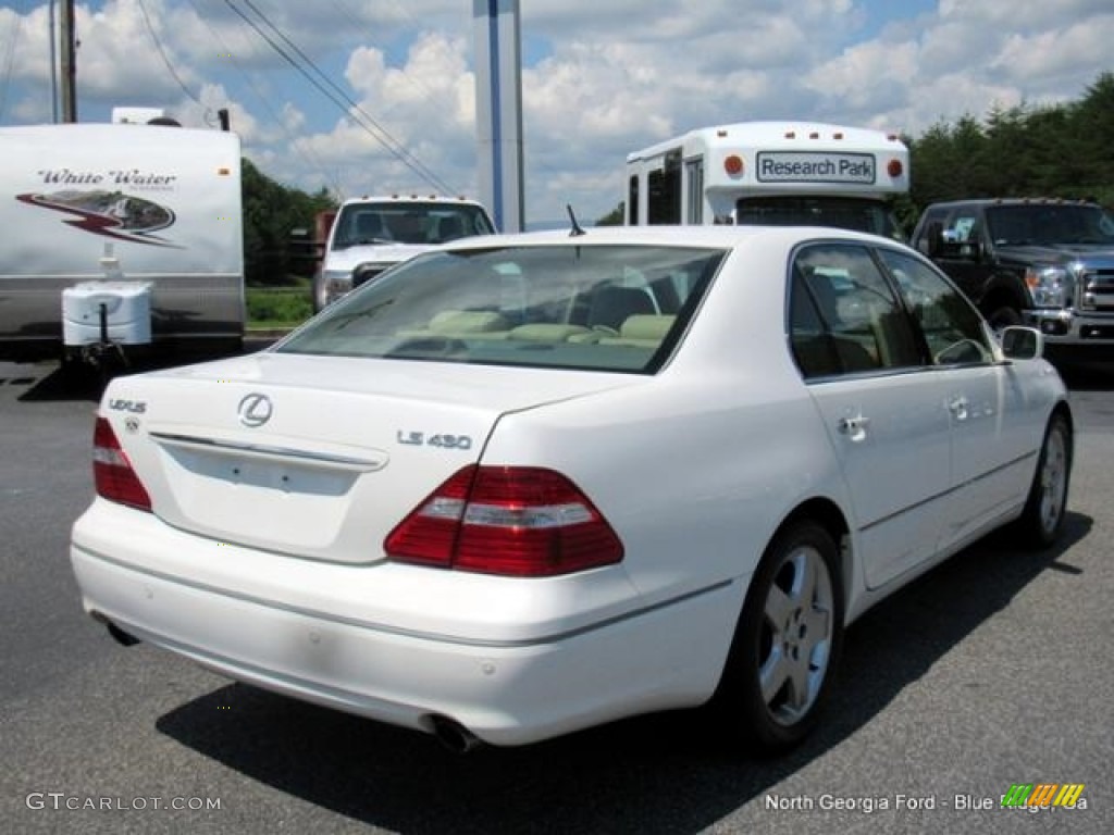 2006 LS 430 - Crystal White / Ash photo #5