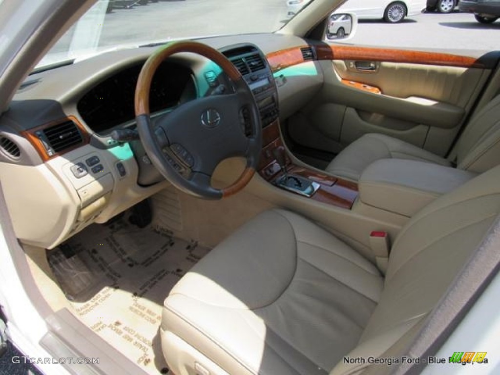 2006 LS 430 - Crystal White / Ash photo #26