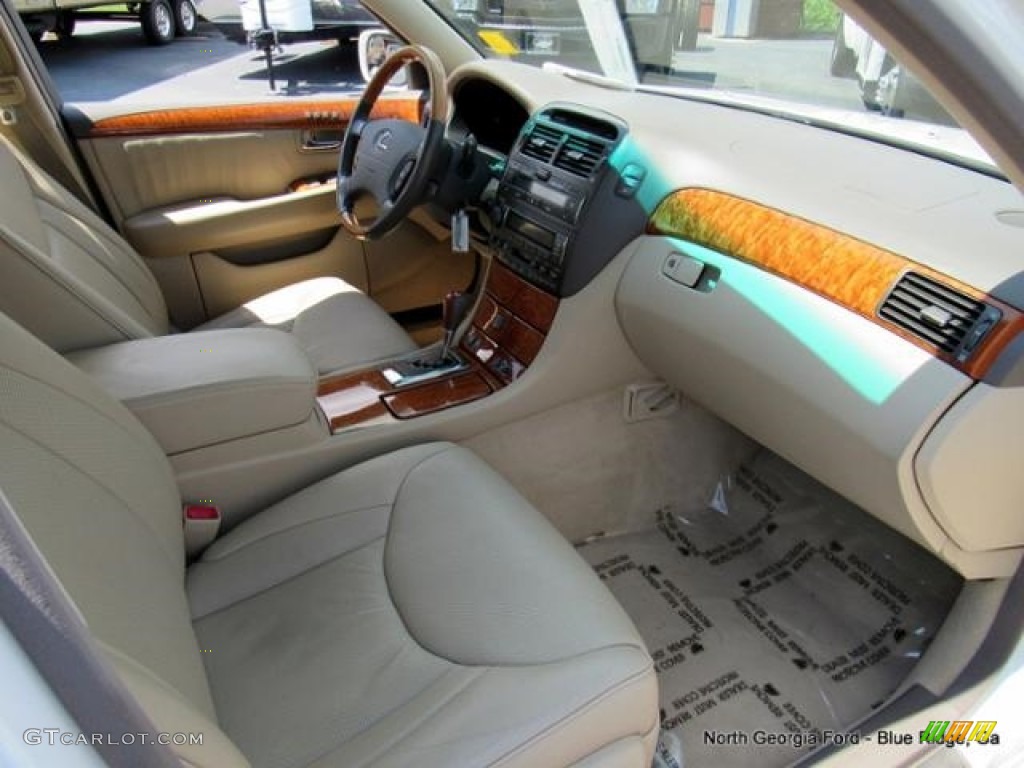 2006 LS 430 - Crystal White / Ash photo #27