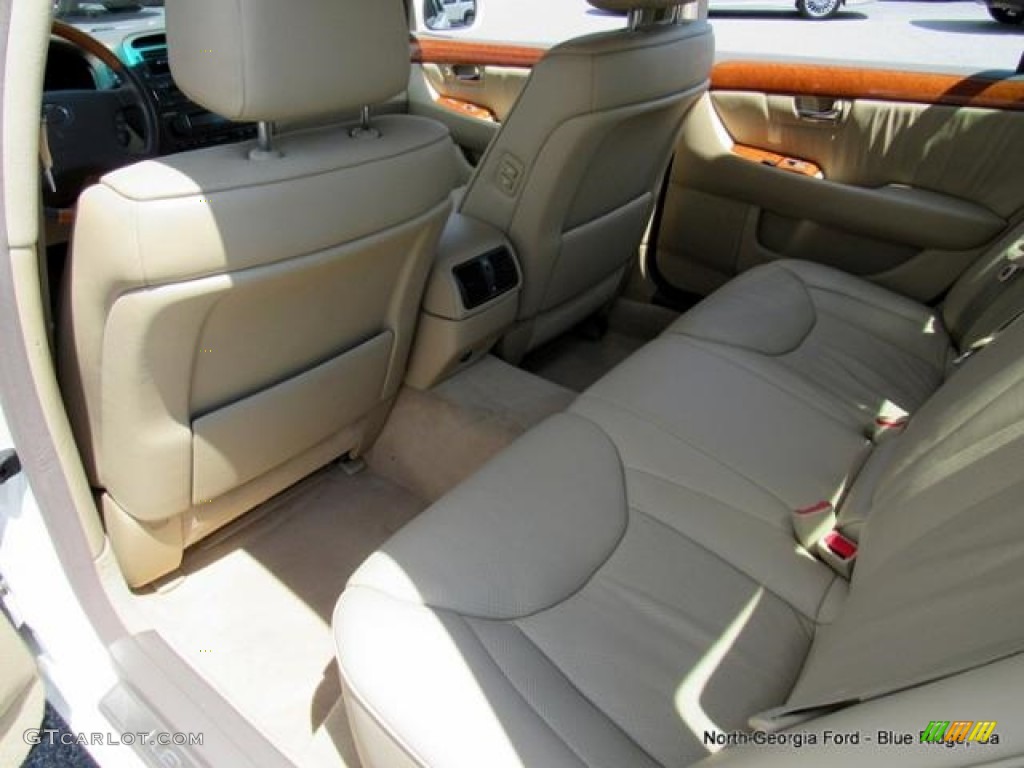 2006 LS 430 - Crystal White / Ash photo #28