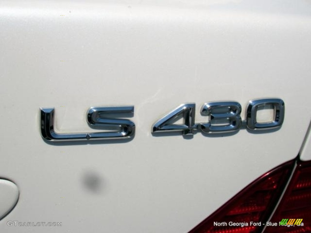 2006 LS 430 - Crystal White / Ash photo #35