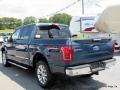 2016 Blue Jeans Ford F150 Lariat SuperCrew 4x4  photo #3