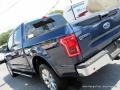 2016 Blue Jeans Ford F150 Lariat SuperCrew 4x4  photo #40
