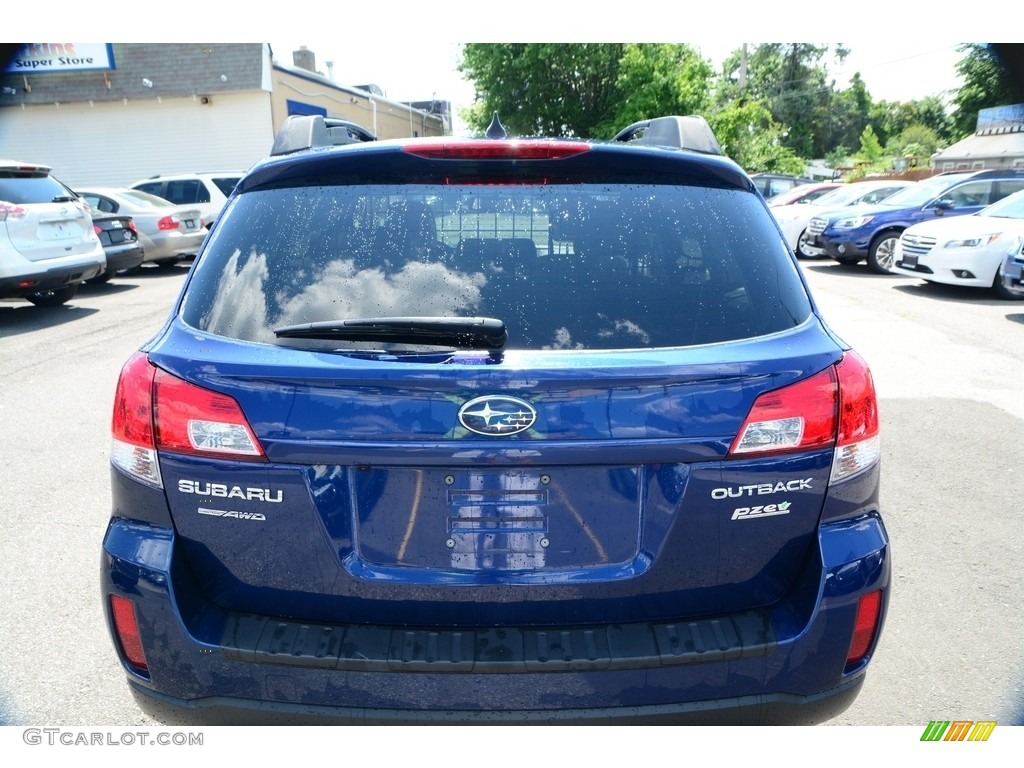 2011 Outback 2.5i Limited Wagon - Azurite Blue Pearl / Warm Ivory photo #7