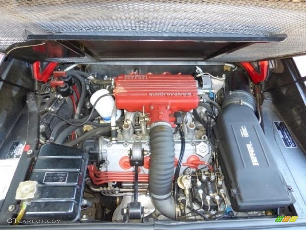 1985 Ferrari 308 GTS Quattrovalvole 3.0 Liter DOHC 32-Valve V8 Engine Photo #114674113