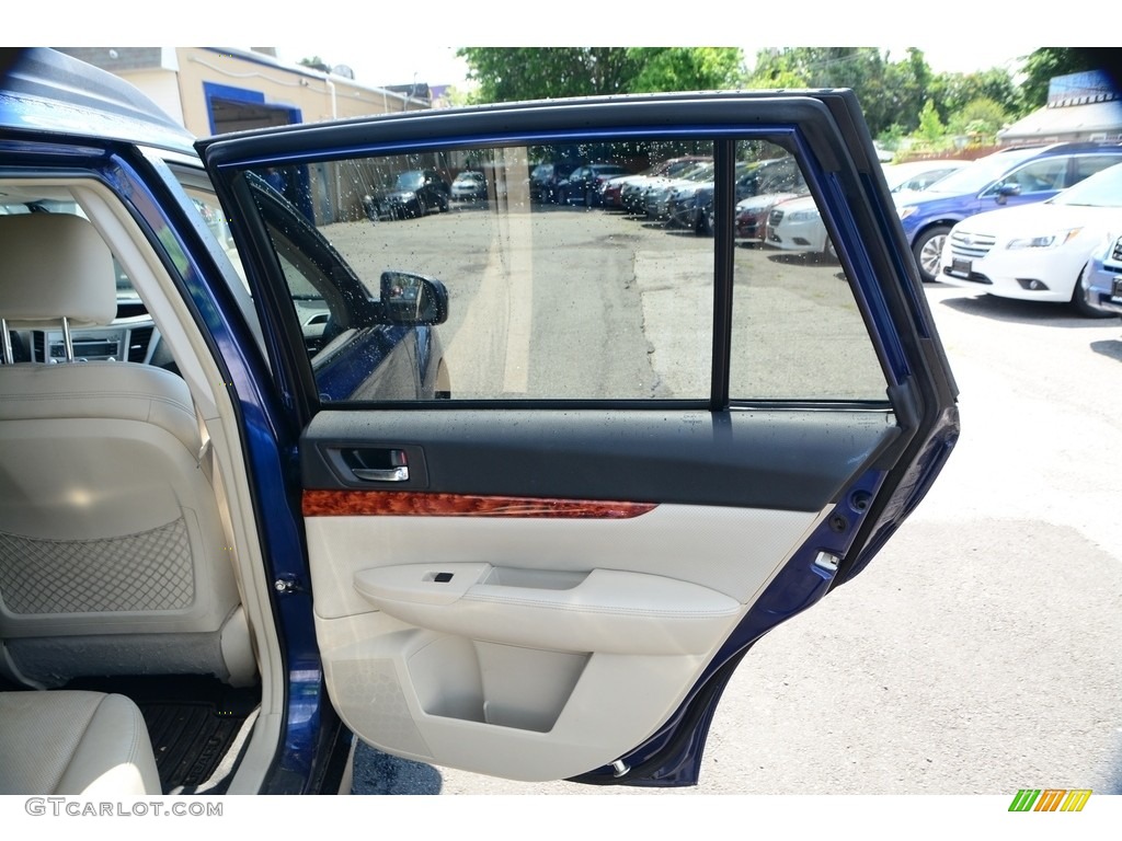 2011 Outback 2.5i Limited Wagon - Azurite Blue Pearl / Warm Ivory photo #20