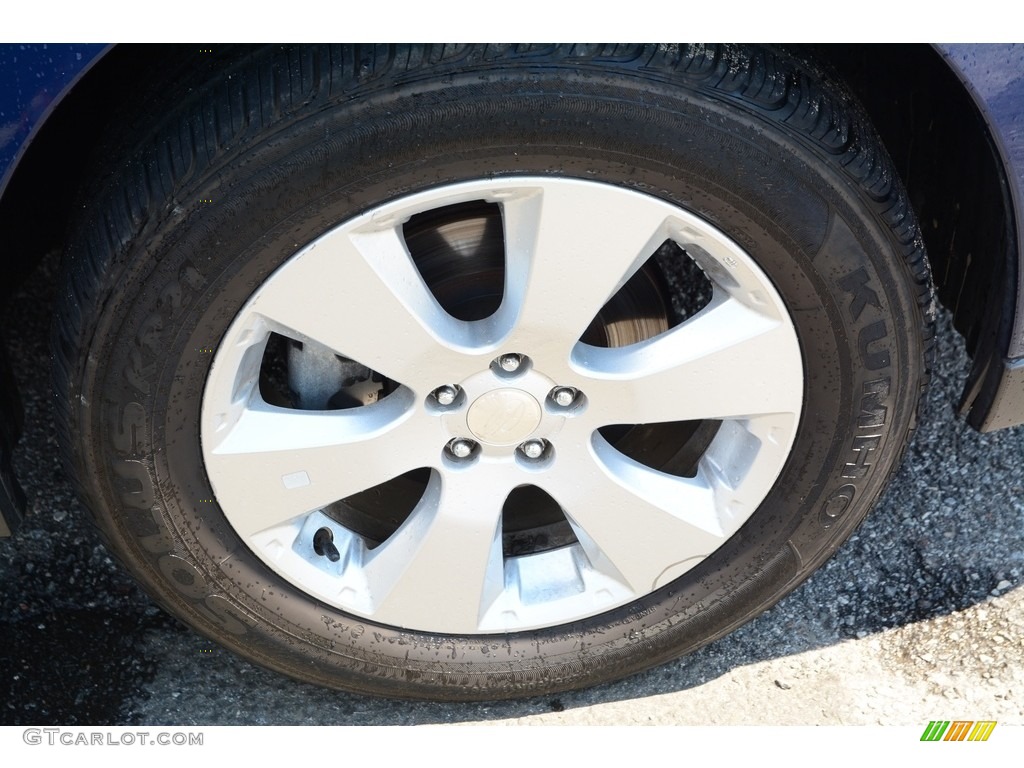 2011 Outback 2.5i Limited Wagon - Azurite Blue Pearl / Warm Ivory photo #24