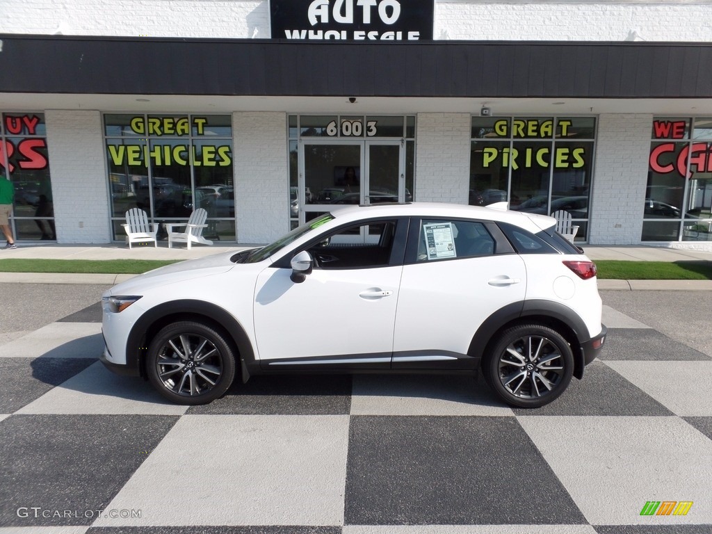 2016 CX-3 Grand Touring - Crystal White Pearl / Black/Parchment photo #1