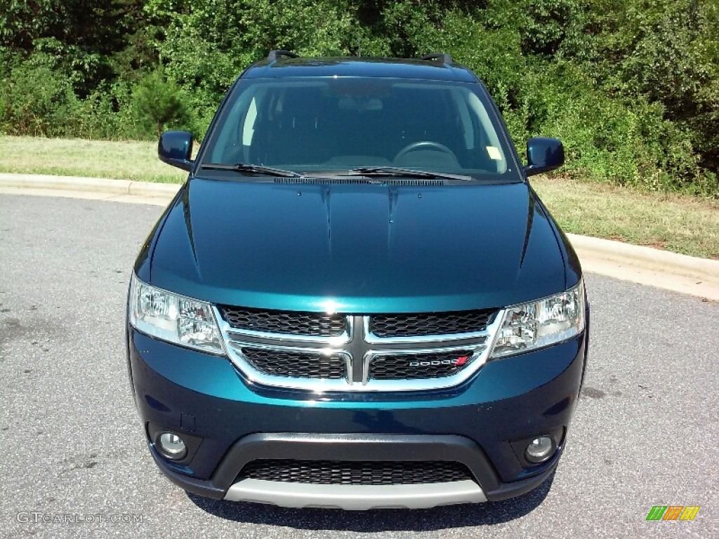 2014 Journey SXT - Fathom Blue Pearl / Black photo #3
