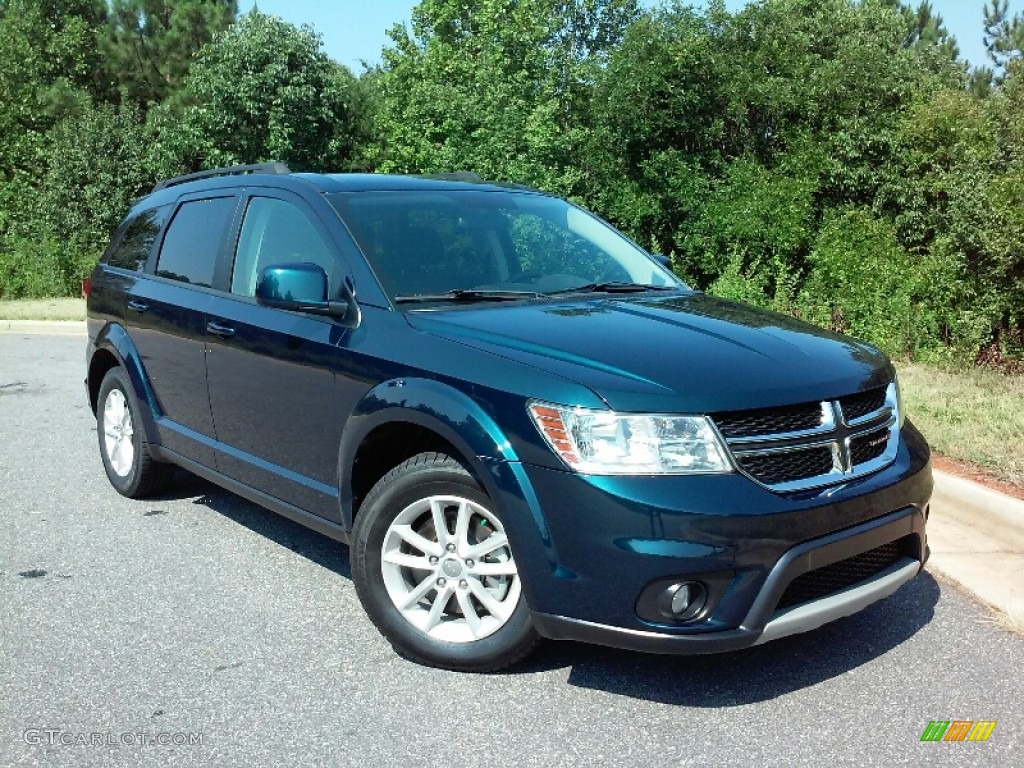 2014 Journey SXT - Fathom Blue Pearl / Black photo #4
