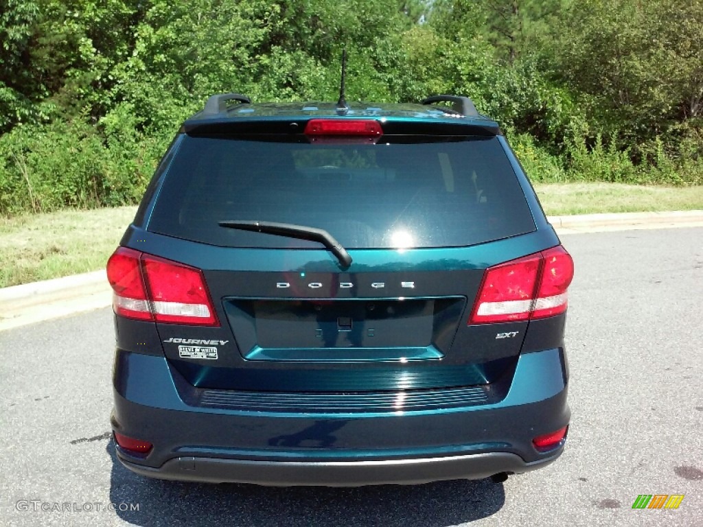 2014 Journey SXT - Fathom Blue Pearl / Black photo #6