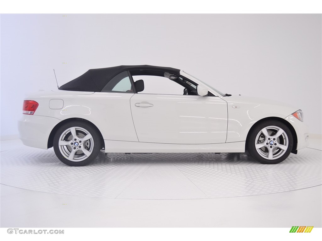2013 1 Series 128i Convertible - Alpine White / Black photo #8