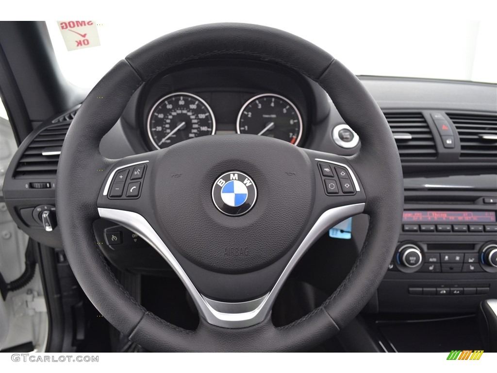 2013 1 Series 128i Convertible - Alpine White / Black photo #23