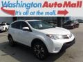 2015 Super White Toyota RAV4 Limited AWD  photo #1