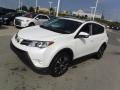 Super White 2015 Toyota RAV4 Limited AWD Exterior