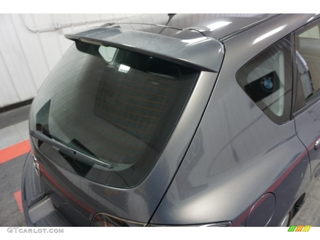 2007 MAZDA3 s Touring Hatchback - Galaxy Gray Mica / Black photo #81