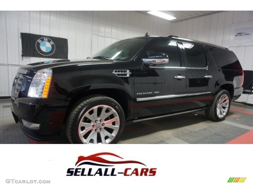 2010 Escalade ESV Premium AWD - Black Ice / Ebony photo #1