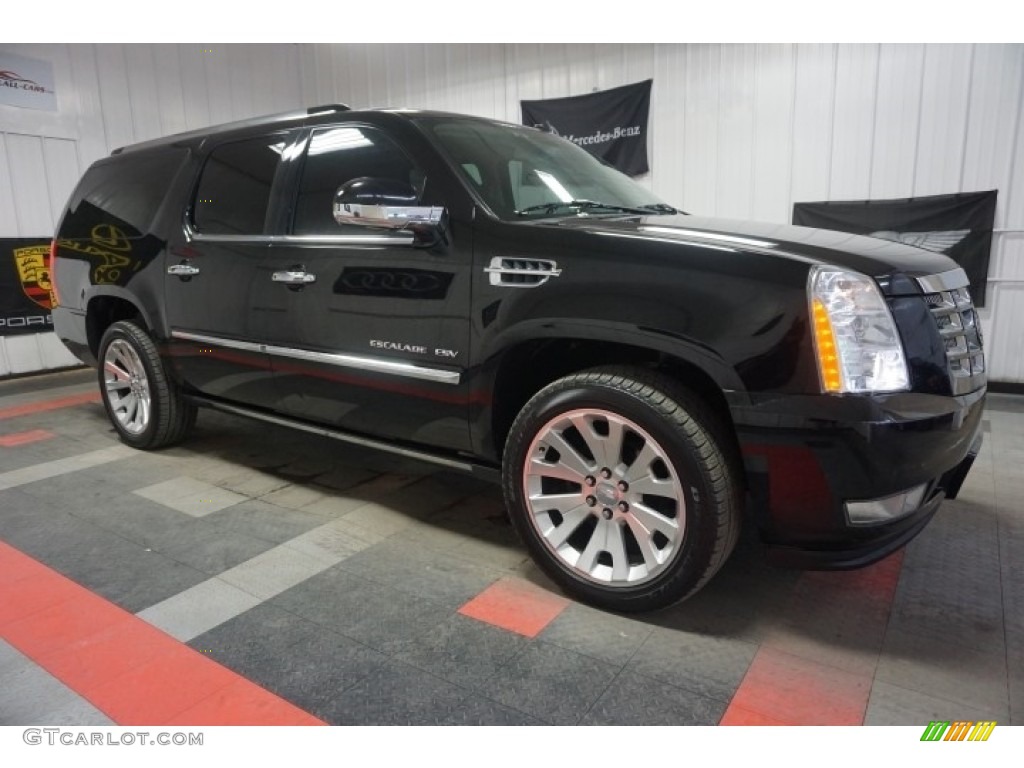 2010 Escalade ESV Premium AWD - Black Ice / Ebony photo #6