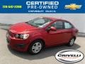 Crystal Red Tintcoat 2012 Chevrolet Sonic LS Sedan