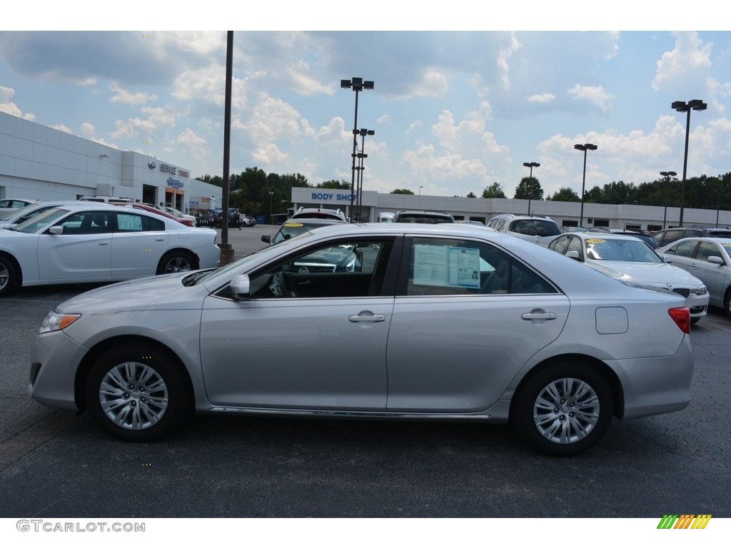 2013 Camry LE - Classic Silver Metallic / Ivory photo #6