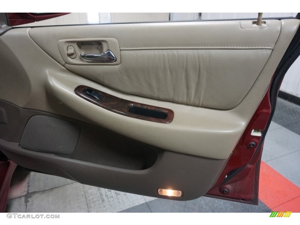2001 Accord EX V6 Sedan - Firepepper Red Pearl / Ivory photo #17