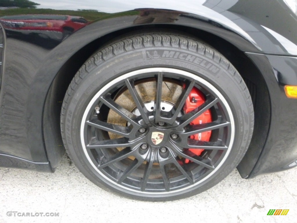 2013 Panamera GTS - Black / Black photo #2
