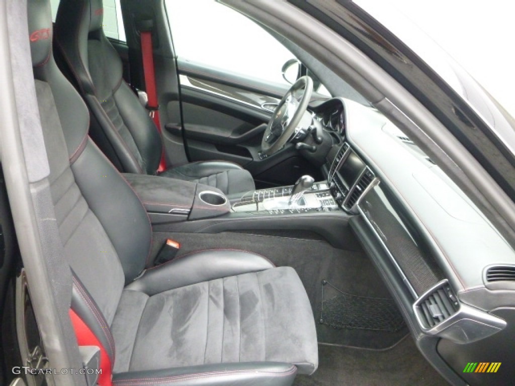 2013 Panamera GTS - Black / Black photo #3